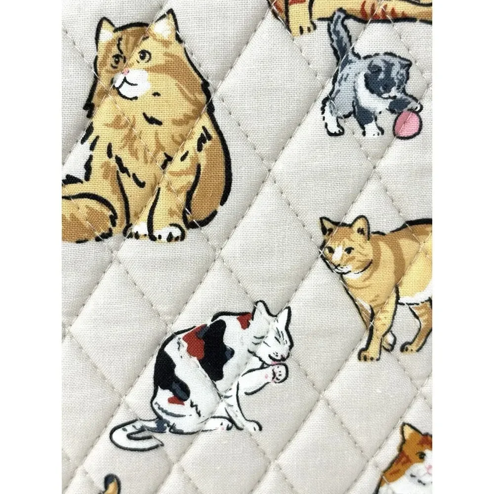 Vera Bradley A Cat’s Life Small Tech Sleeve Cotton Up To 13 in Laptop Cat Lover